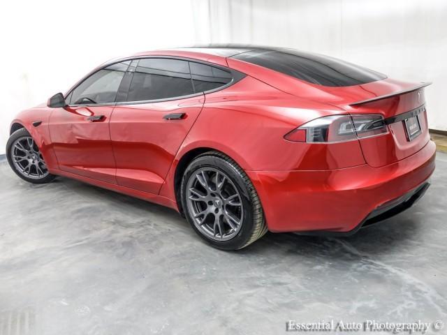 used 2021 Tesla Model S car, priced at $35,695