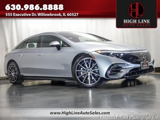 used 2022 Mercedes-Benz EQS 580 car, priced at $43,495