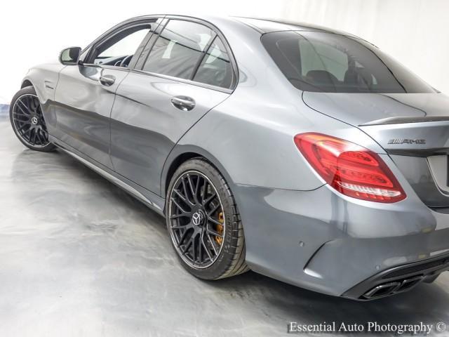 used 2018 Mercedes-Benz AMG C 63 car, priced at $29,495