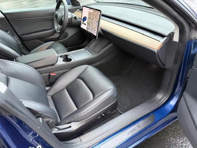 used 2021 Tesla Model 3 car, priced at $19,500
