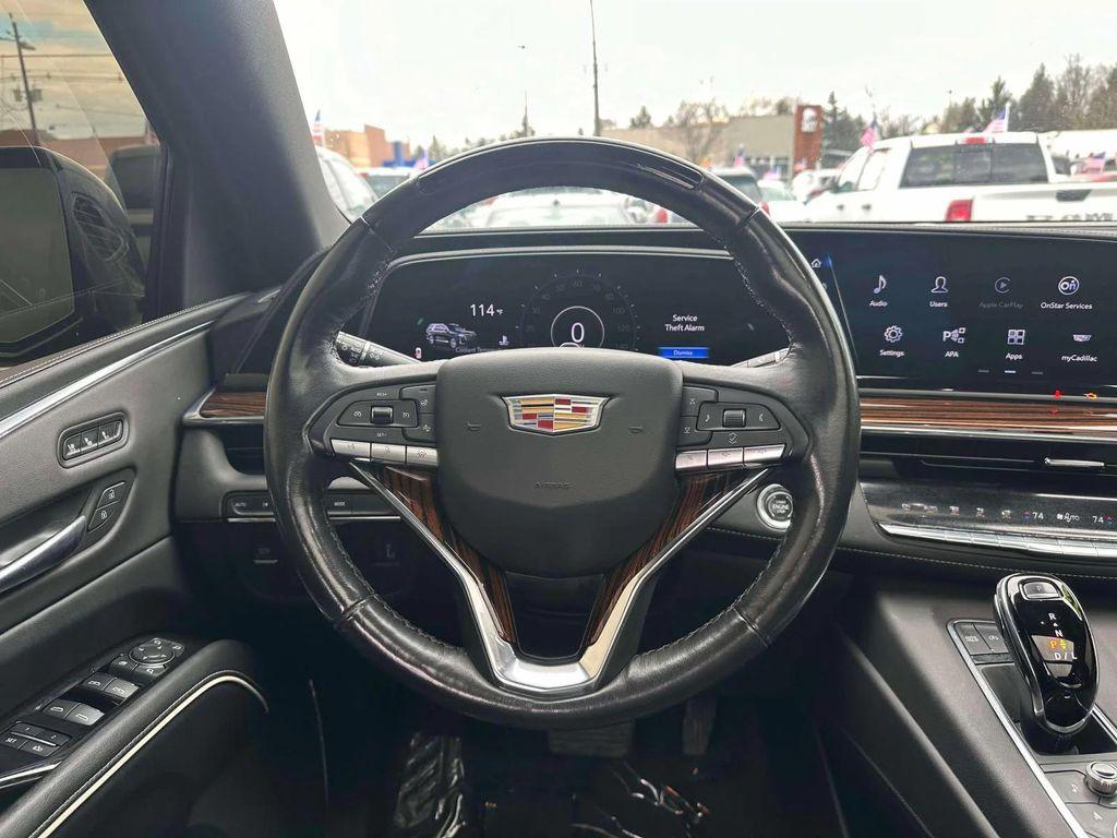 used 2023 Cadillac Escalade car, priced at $61,711