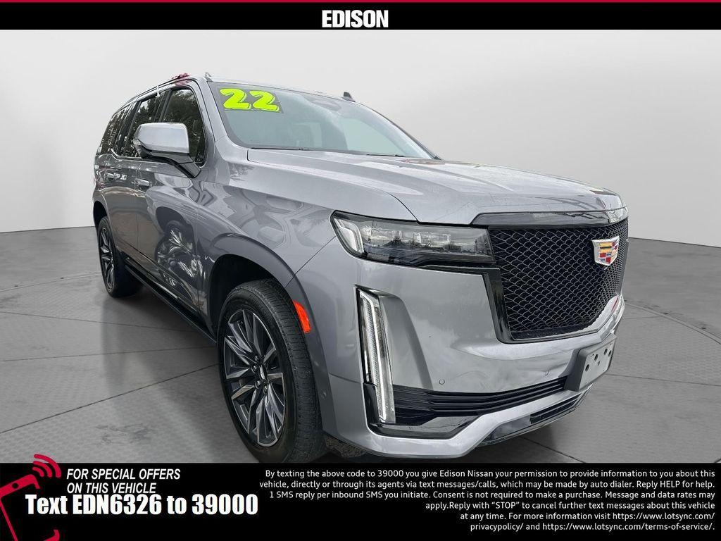 used 2022 Cadillac Escalade car, priced at $63,101
