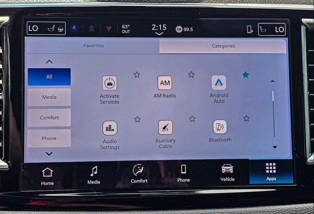 used 2025 Chrysler Pacifica car, priced at $31,400