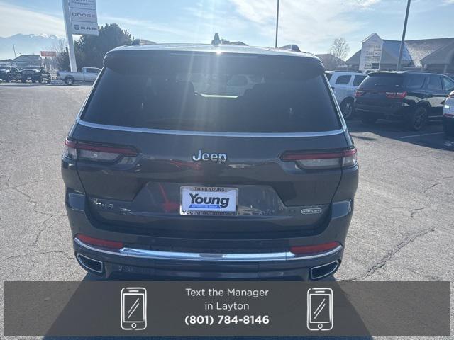 used 2024 Jeep Grand Cherokee L car, priced at $40,200