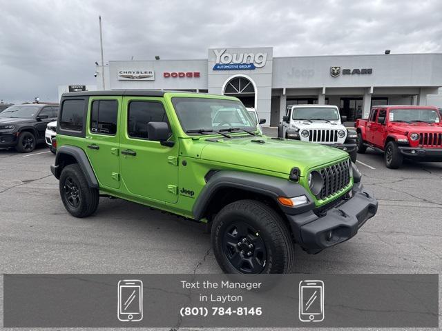 new 2026 Jeep Wrangler car, priced at $44,128