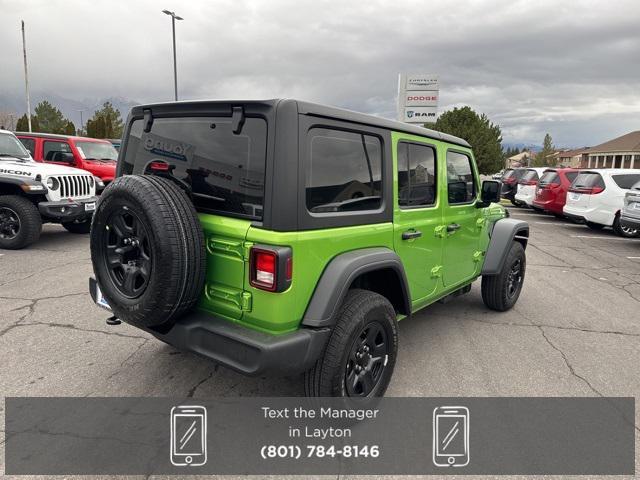 new 2026 Jeep Wrangler car, priced at $44,128