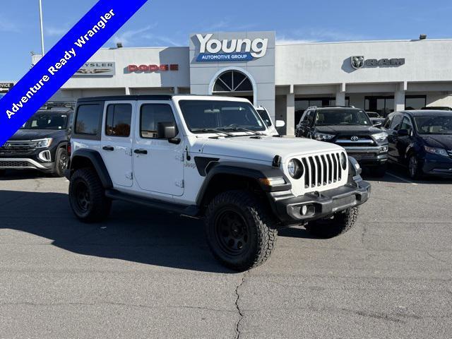 used 2020 Jeep Wrangler Unlimited car, priced at $22,640