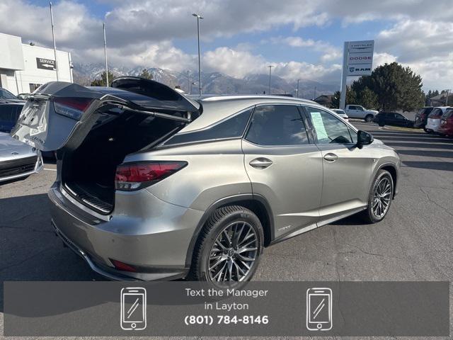 used 2022 Lexus RX 450h car, priced at $45,900