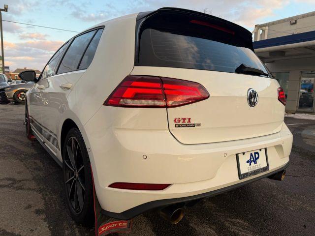 used 2021 Volkswagen Golf GTI car, priced at $19,995