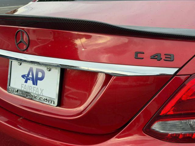 used 2018 Mercedes-Benz AMG C 43 car, priced at $27,995