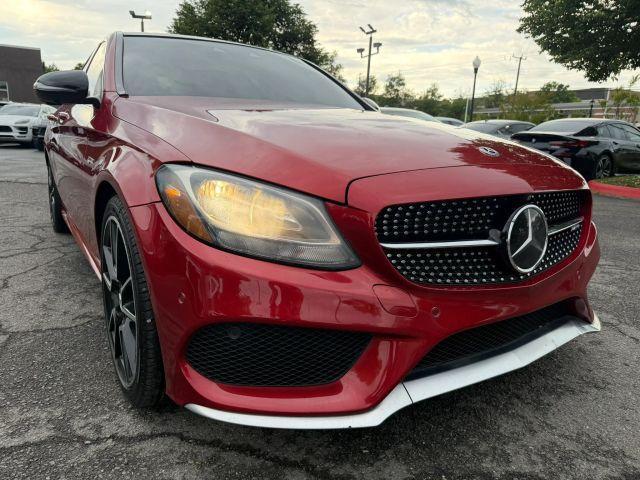 used 2018 Mercedes-Benz AMG C 43 car, priced at $27,995