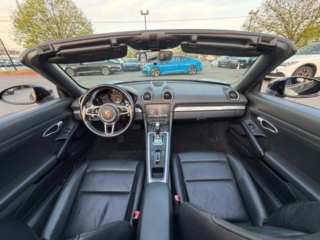 used 2017 Porsche 718 Boxster car, priced at $42,995