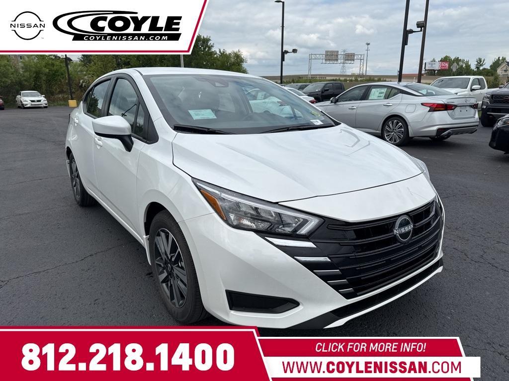 new 2025 Nissan Versa car, priced at $18,987