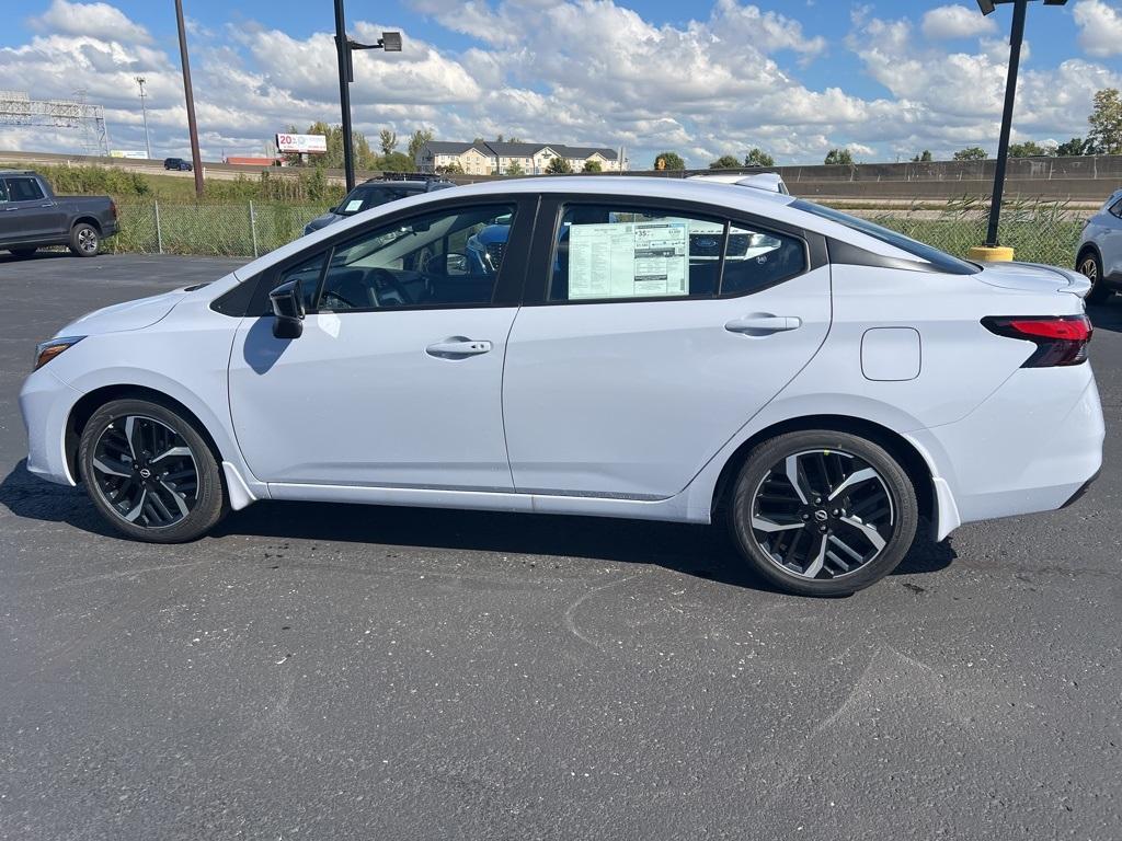 new 2025 Nissan Versa car, priced at $19,495