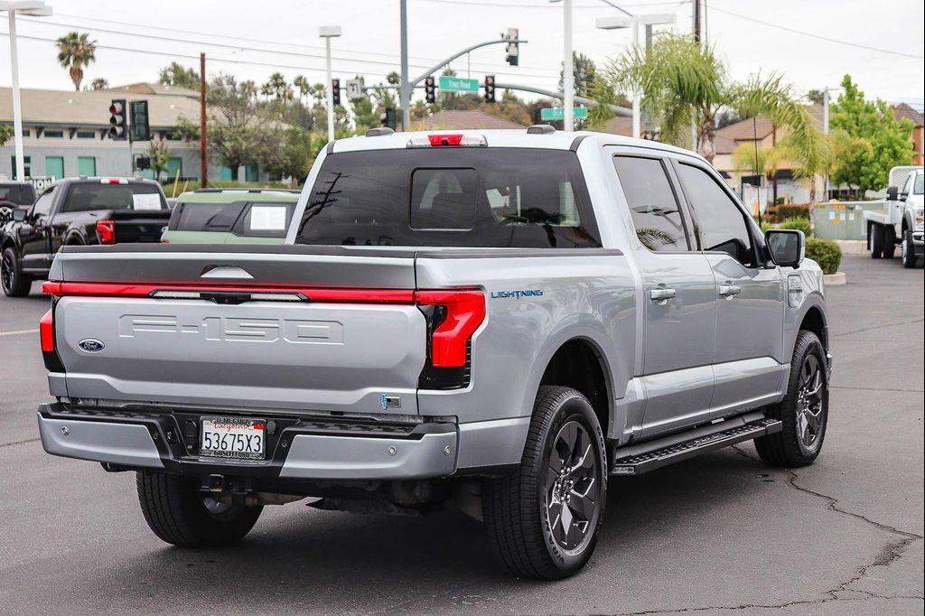 used 2023 Ford F-150 Lightning car, priced at $44,995