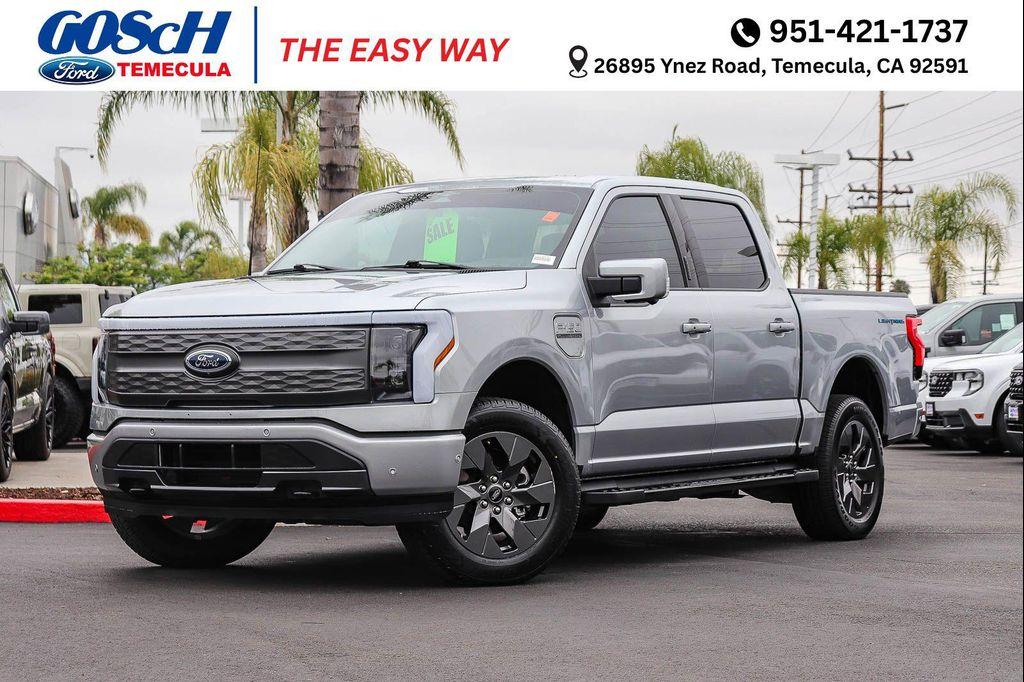 used 2023 Ford F-150 Lightning car, priced at $44,995