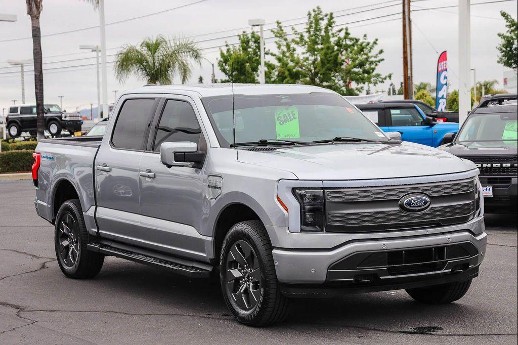 used 2023 Ford F-150 Lightning car, priced at $44,995