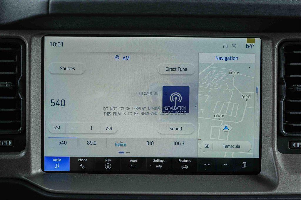 new 2025 Ford Bronco car, priced at $52,550