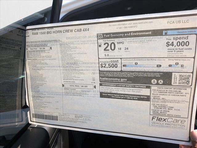 new 2026 Ram 1500 car, priced at $49,578