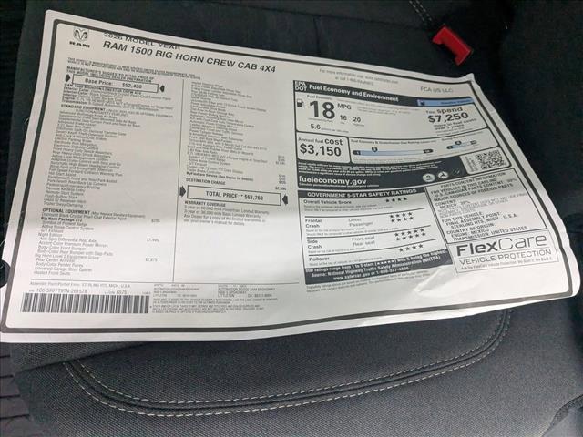 new 2026 Ram 1500 car, priced at $51,198