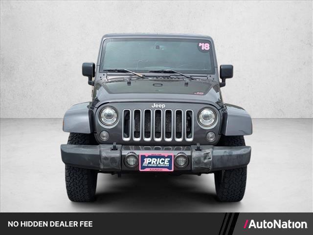 used 2018 Jeep Wrangler JK Unlimited car, priced at $19,777