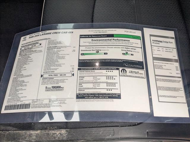 new 2025 Ram 2500 car, priced at $69,684