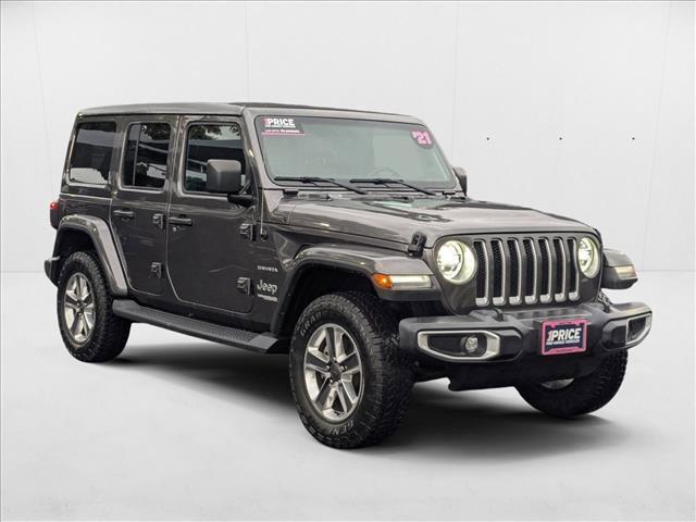 used 2021 Jeep Wrangler Unlimited car, priced at $29,500