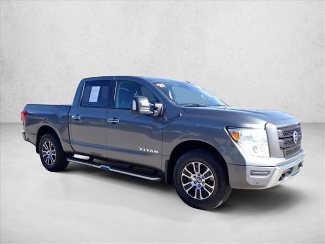 used 2021 Nissan Titan car, priced at $28,697