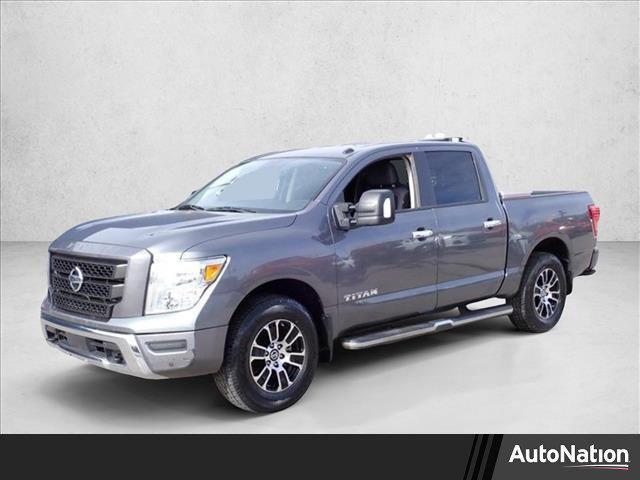 used 2021 Nissan Titan car, priced at $28,697