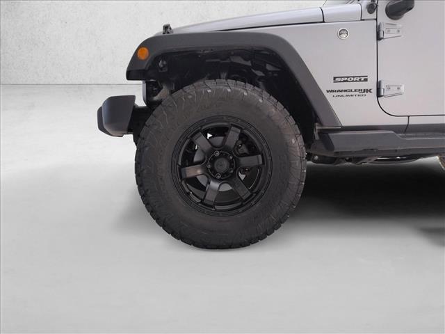 used 2018 Jeep Wrangler JK Unlimited car, priced at $20,490