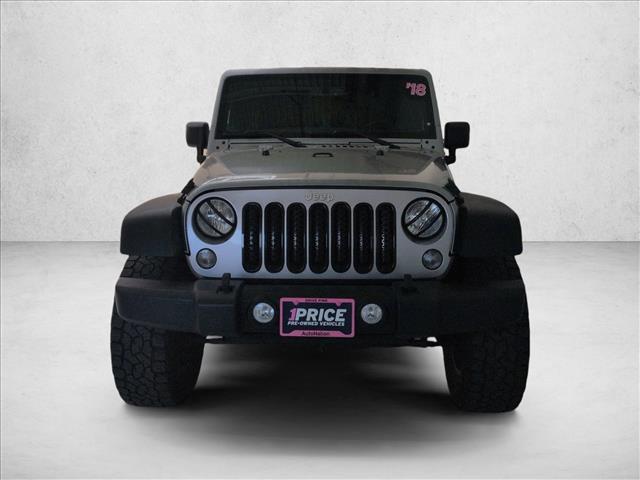 used 2018 Jeep Wrangler JK Unlimited car, priced at $20,490