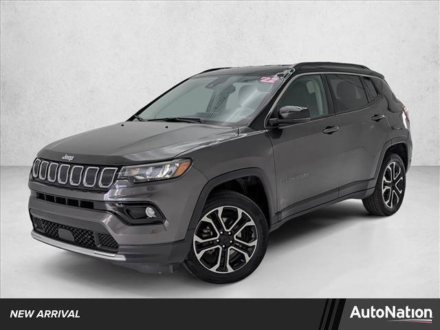 used 2022 Jeep Compass car, priced at $20,600