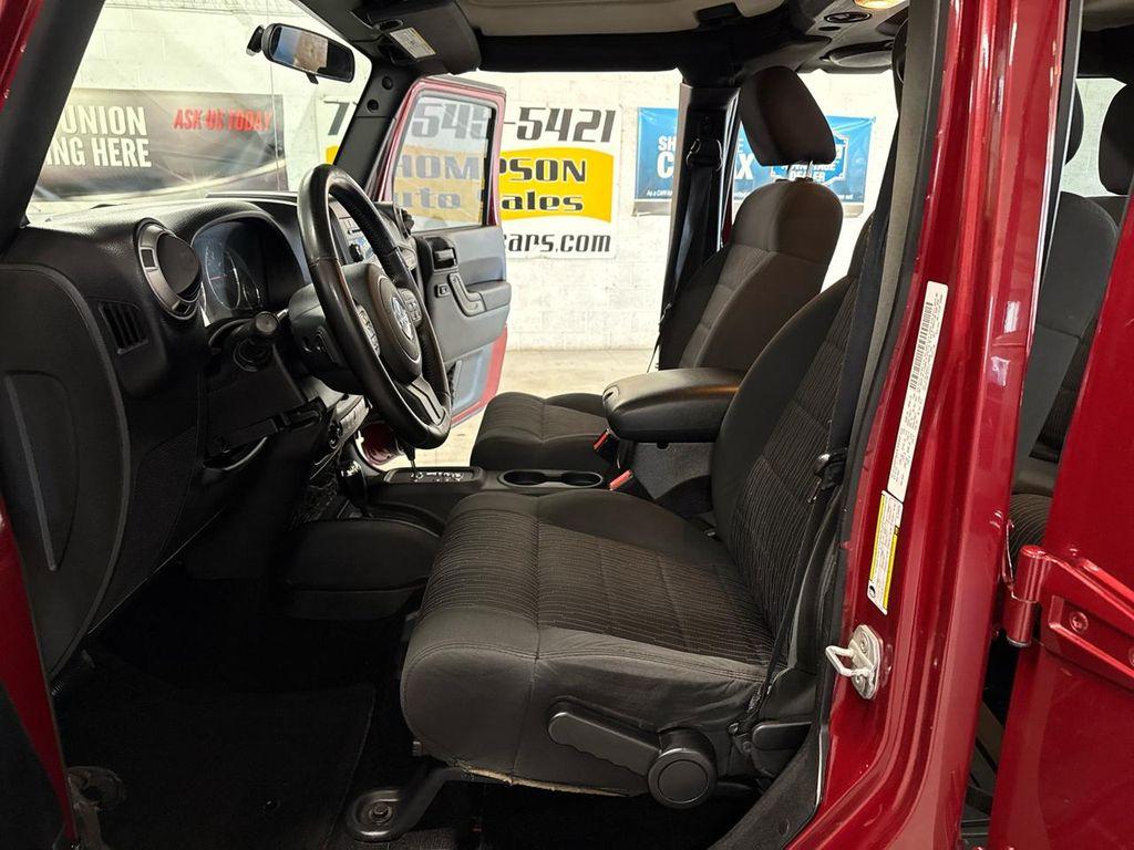 used 2012 Jeep Wrangler Unlimited car, priced at $12,900