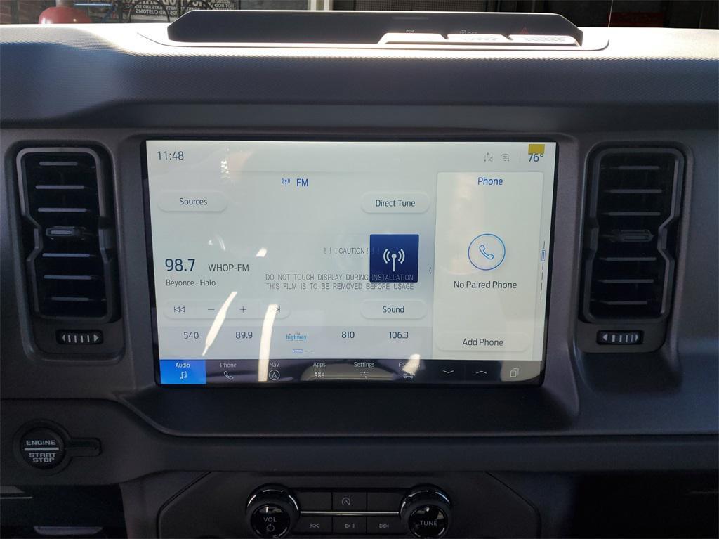 new 2025 Ford Bronco car, priced at $44,153