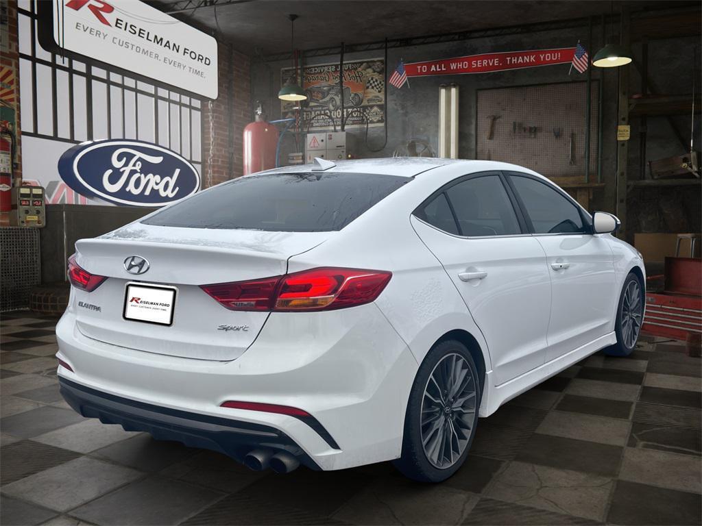 used 2018 Hyundai Elantra car, priced at $11,997