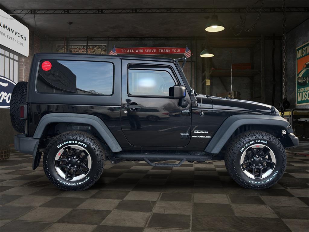 used 2015 Jeep Wrangler car, priced at $17,214