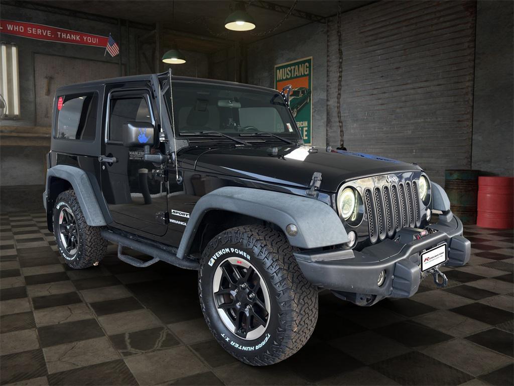 used 2015 Jeep Wrangler car, priced at $17,214