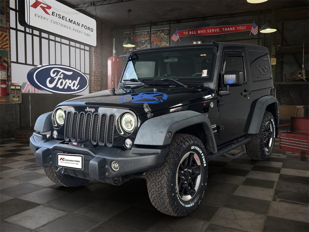 used 2015 Jeep Wrangler car, priced at $17,214