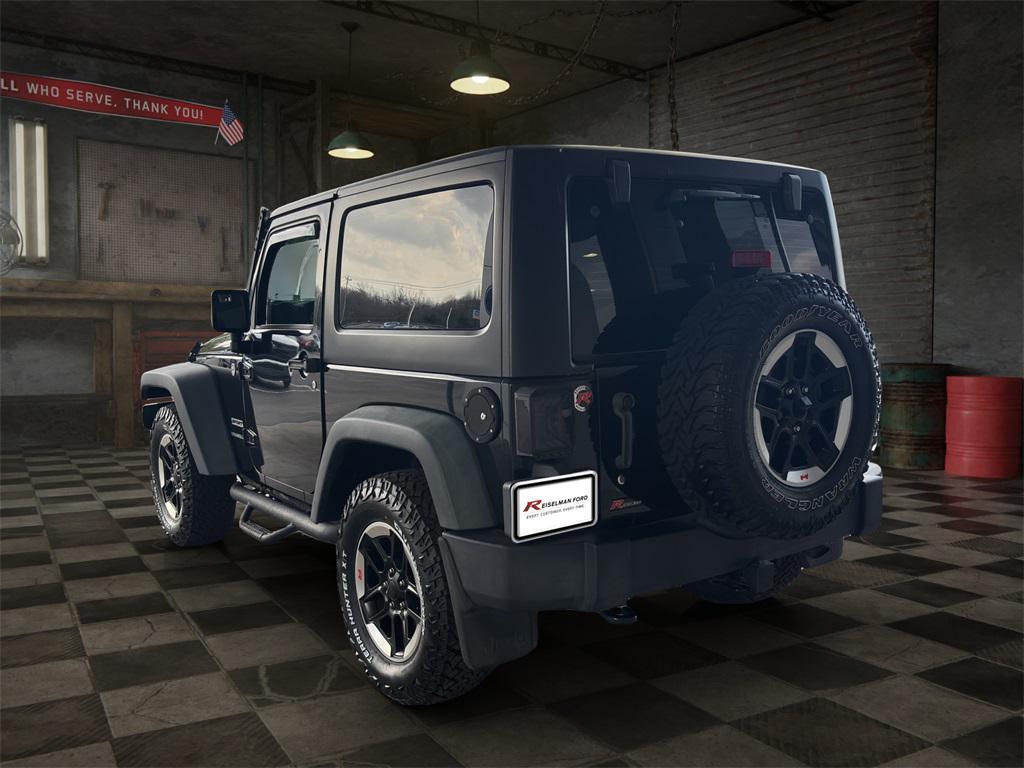 used 2015 Jeep Wrangler car, priced at $17,214