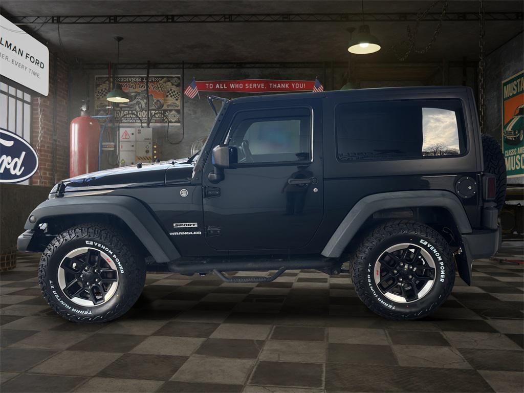 used 2015 Jeep Wrangler car, priced at $17,214