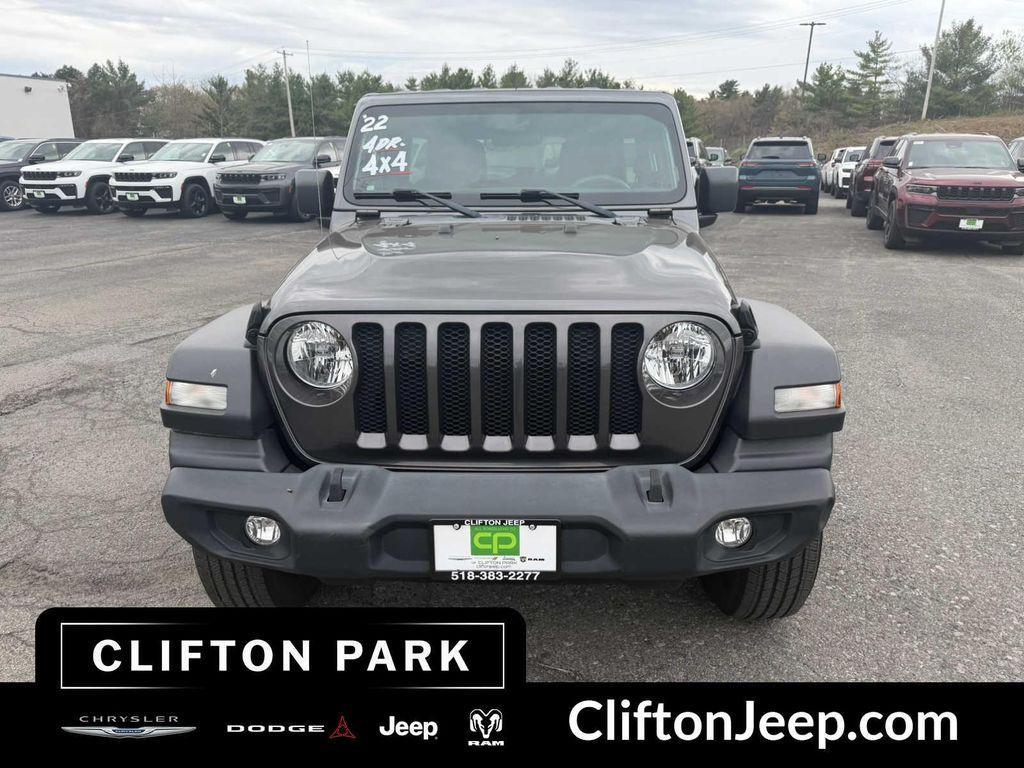 used 2022 Jeep Wrangler Unlimited car, priced at $28,960