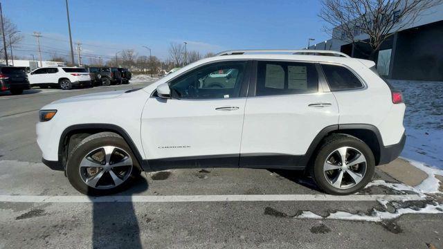 used 2021 Jeep Cherokee car, priced at $19,000