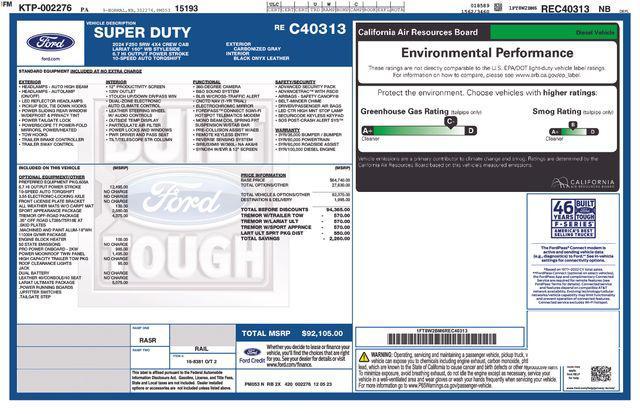 used 2024 Ford F-250 car, priced at $78,000