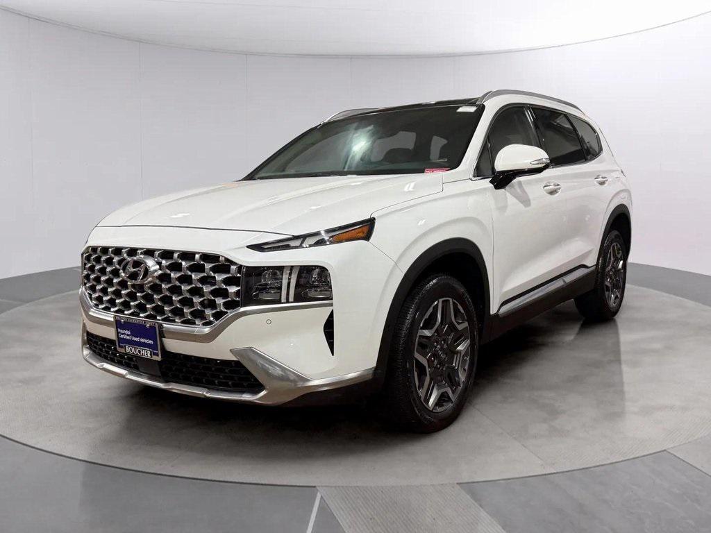 used 2021 Hyundai Santa Fe car, priced at $22,779