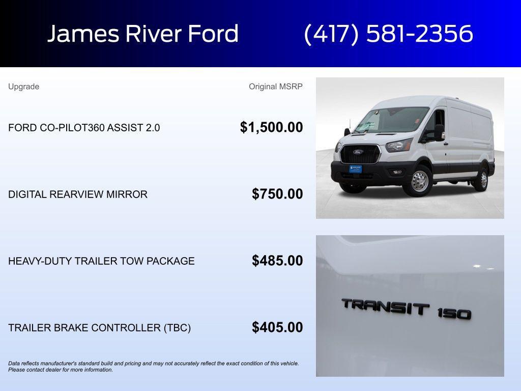 new 2026 Ford Transit-150 car, priced at $53,888