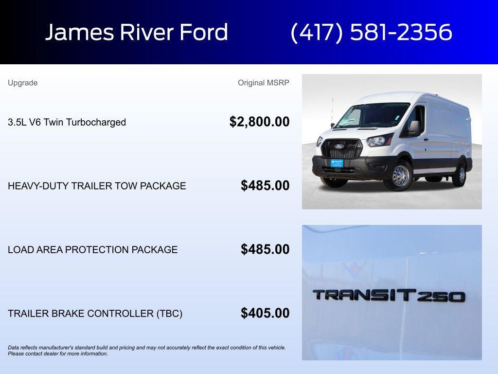 new 2026 Ford Transit-250 car, priced at $55,343