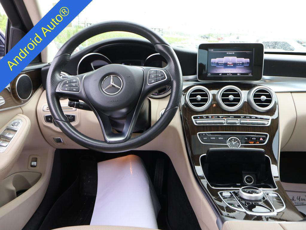 used 2018 Mercedes-Benz C-Class car, priced at $15,869