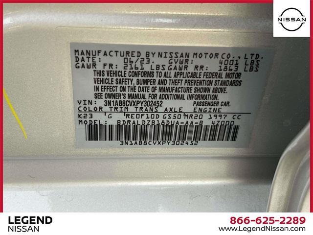 used 2023 Nissan Sentra car, priced at $17,498