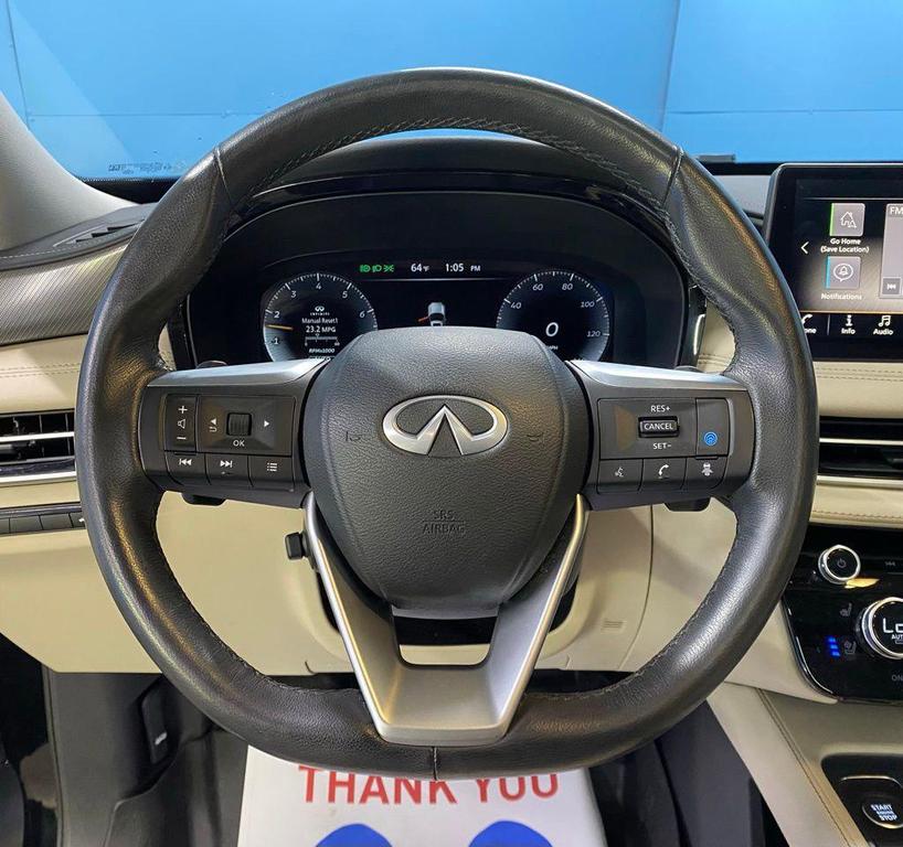 used 2022 INFINITI QX60 car, priced at $33,655