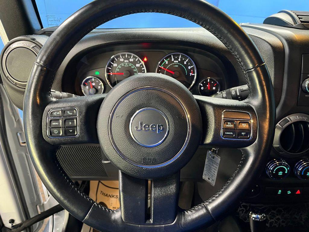 used 2016 Jeep Wrangler Unlimited car, priced at $17,514